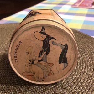 Vintage Cinderella Tin